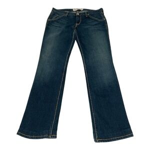 HUDSON Women's Fine Tailored Jeans USA Dark wash‎ Denim Bootleg size 30